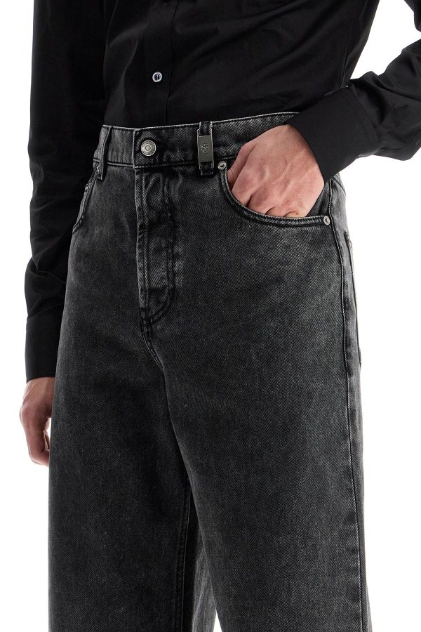 Alexander Mcqueen Low-Waisted Baggy Jeans Online Hot Sale