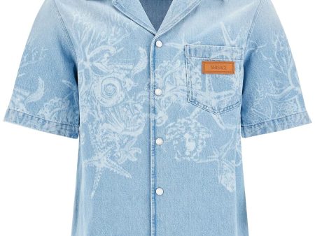 Versace Barocco Sea Denim Shirt Supply