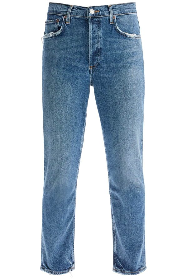 Agolde Riley Cropped Jeans Discount