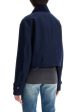 Ami Alexandre Matiussi Cropped Canvas Jacket For Women Online