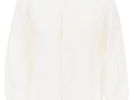 A.P.C. Linen Sela Shirt For Sale