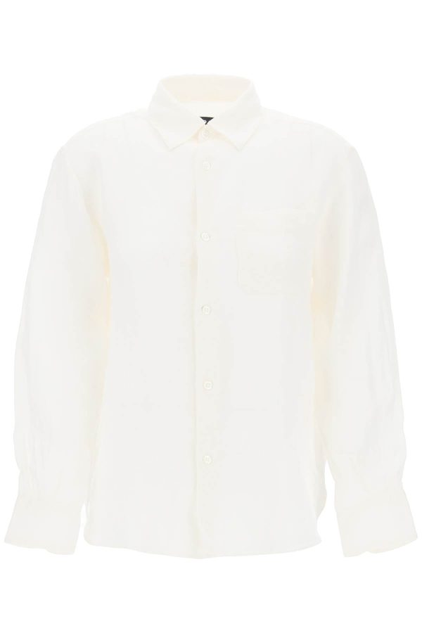 A.P.C. Linen Sela Shirt For Sale