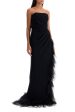 Alessandra Rich Long Mermaid Cady Dress Online Hot Sale