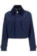 Ami Alexandre Matiussi Cropped Canvas Jacket For Women Online