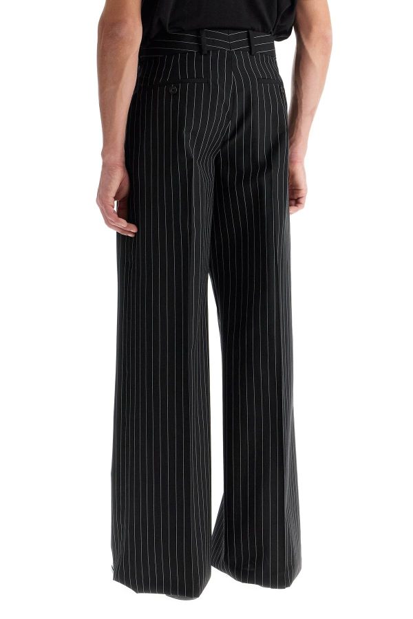 Alexander Mcqueen Low-Waisted Pinstripe Cheap