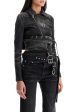 Y Project Denim Jacket With Criss-Cross Belt Discount