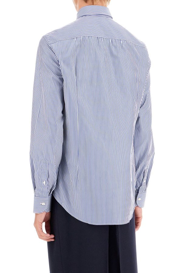 Vincenzo Di Ruggiero Slim Fit Twill Shirt For Men on Sale