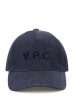 A.P.C. Eden Denim Baseball Cap on Sale