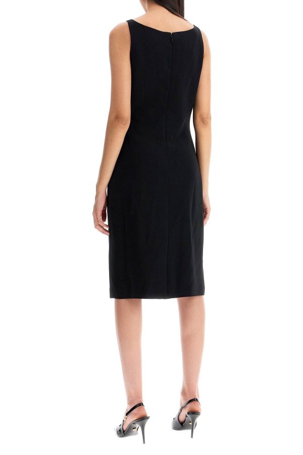 Versace Stretch Cady Sheath Dress Sale