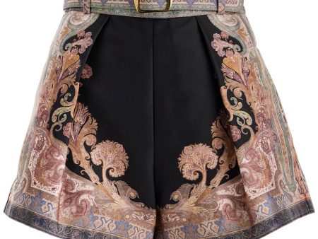 Zimmermann Silk And Cotton Set Of Shorts With Fashion