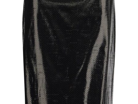 Alexander Mcqueen Silk Tarpaulin Skirt Fashion