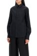 Wardrobe.Nyc Flared Cotton Shirt For Women For Discount