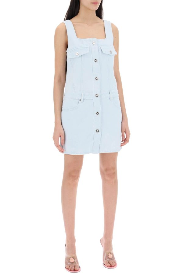 Versace Medusa Mini Denim Dress Online