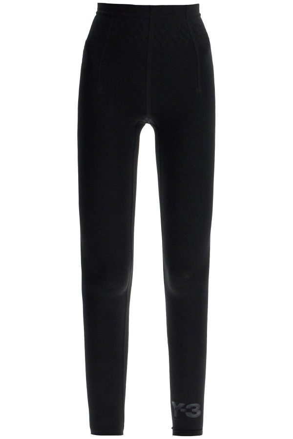 Y-3 Lycra Leggings For Hot on Sale