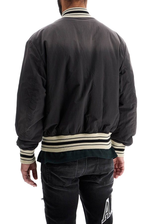 Amiri Sun Faded Logo Bomber For Cheap