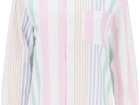 A.P.C. Sela Striped Oxford Shirt Fashion