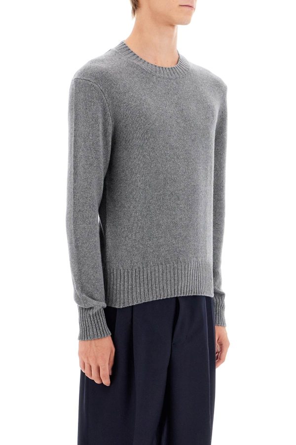 Ami Alexandre Matiussi Cashmere Crewneck Pullover For Sale