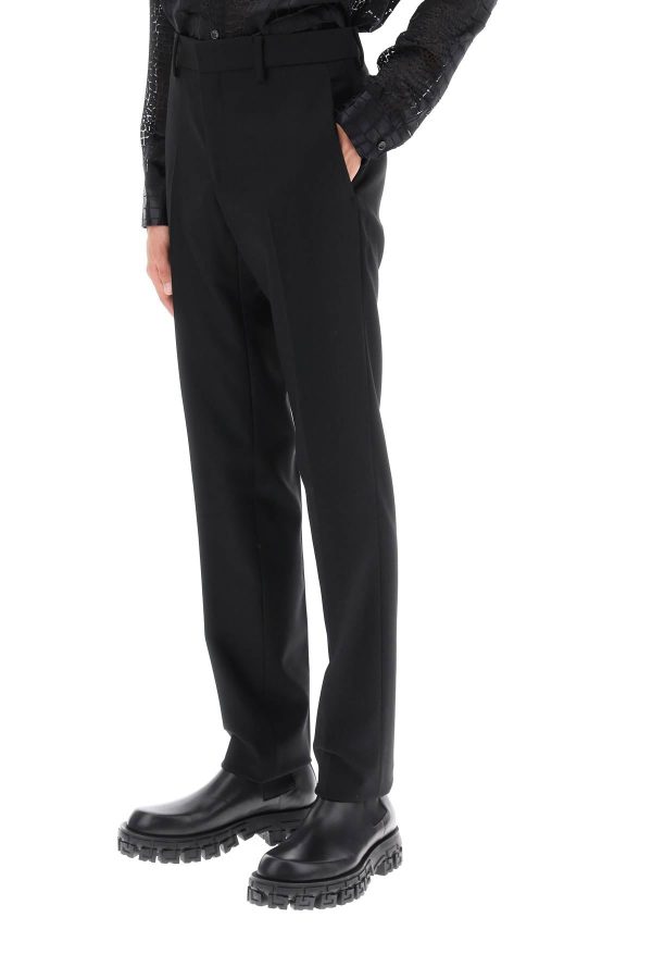 Versace Tailoring Cigarette Pants For Discount