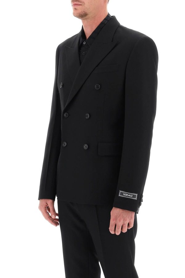 Versace Tailoring Jacket In Wool on Sale