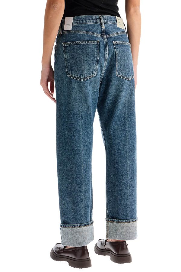 Agolde Ca Straight Low-Waist Jeans By Fran Fashion