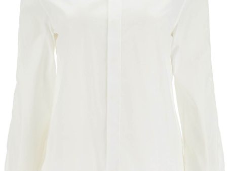 Wardrobe.Nyc Flared Cotton Shirt For Women Online Hot Sale