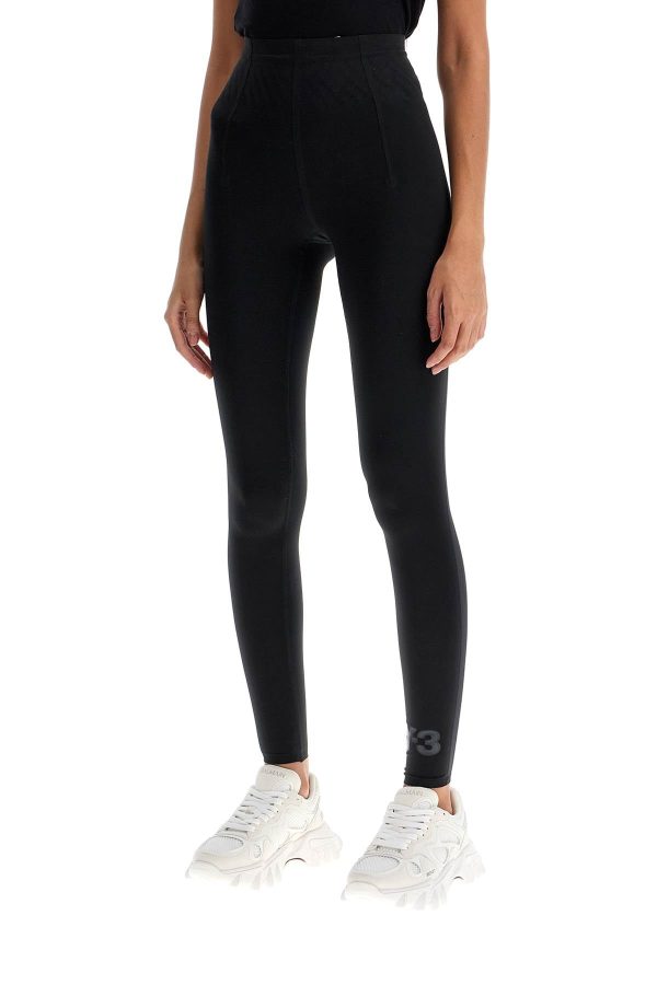 Y-3 Lycra Leggings For Hot on Sale