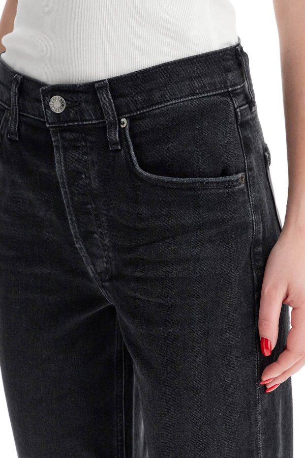 Agolde Cropped Riley Jeans By on Sale