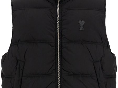 Ami Alexandre Matiussi Sleeveless Down Jacket With Online Sale