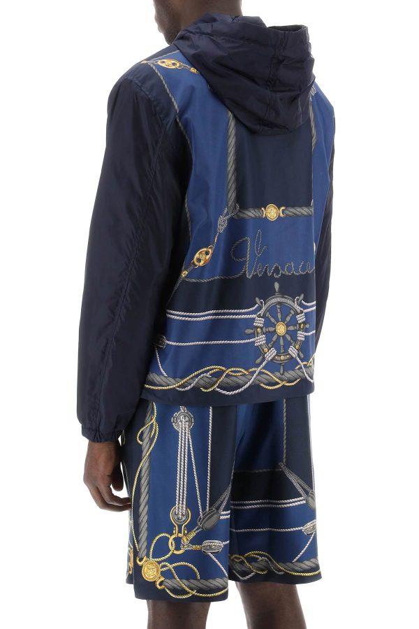 Versace Versace Nautical Hooded Jacket Fashion